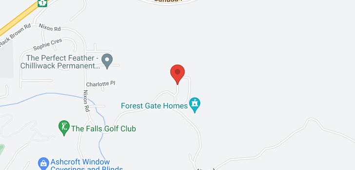 map of 8506 FOREST GATE DRIVE